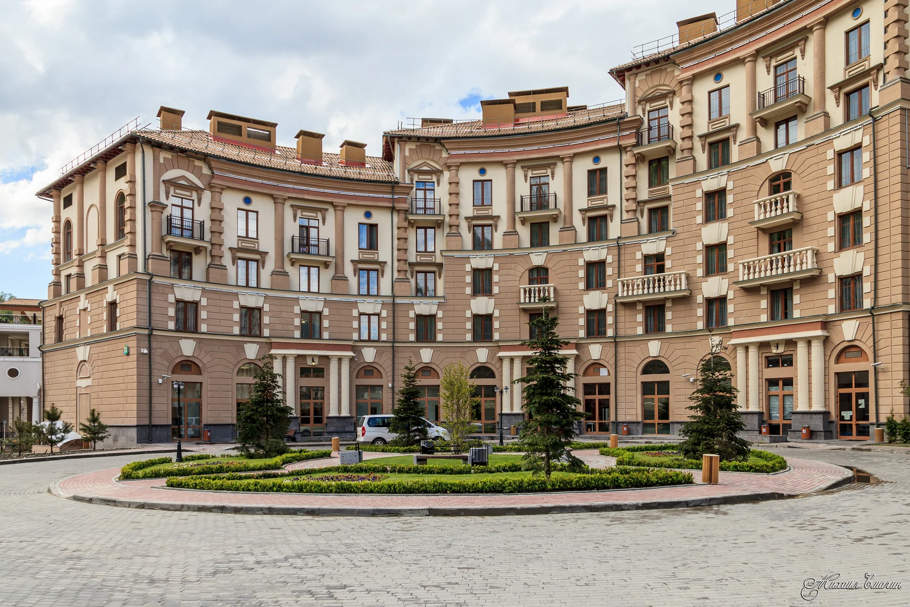 Красная Поляна 540 — архитектура территории